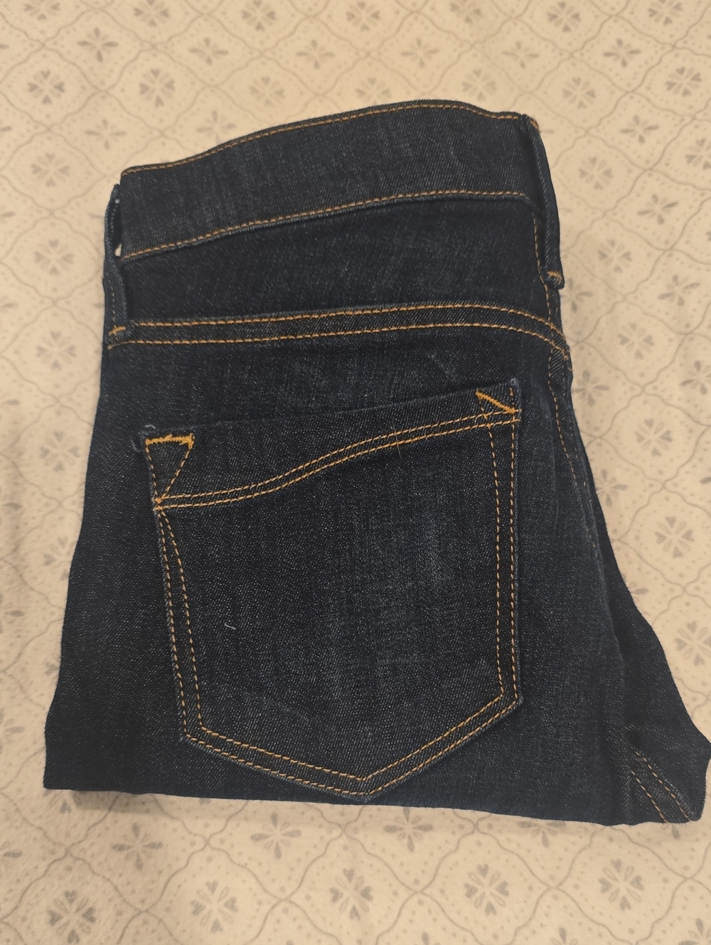 Express Precision Fit Mid-Rise Ankle Legging Jeans in dark blue Size 2